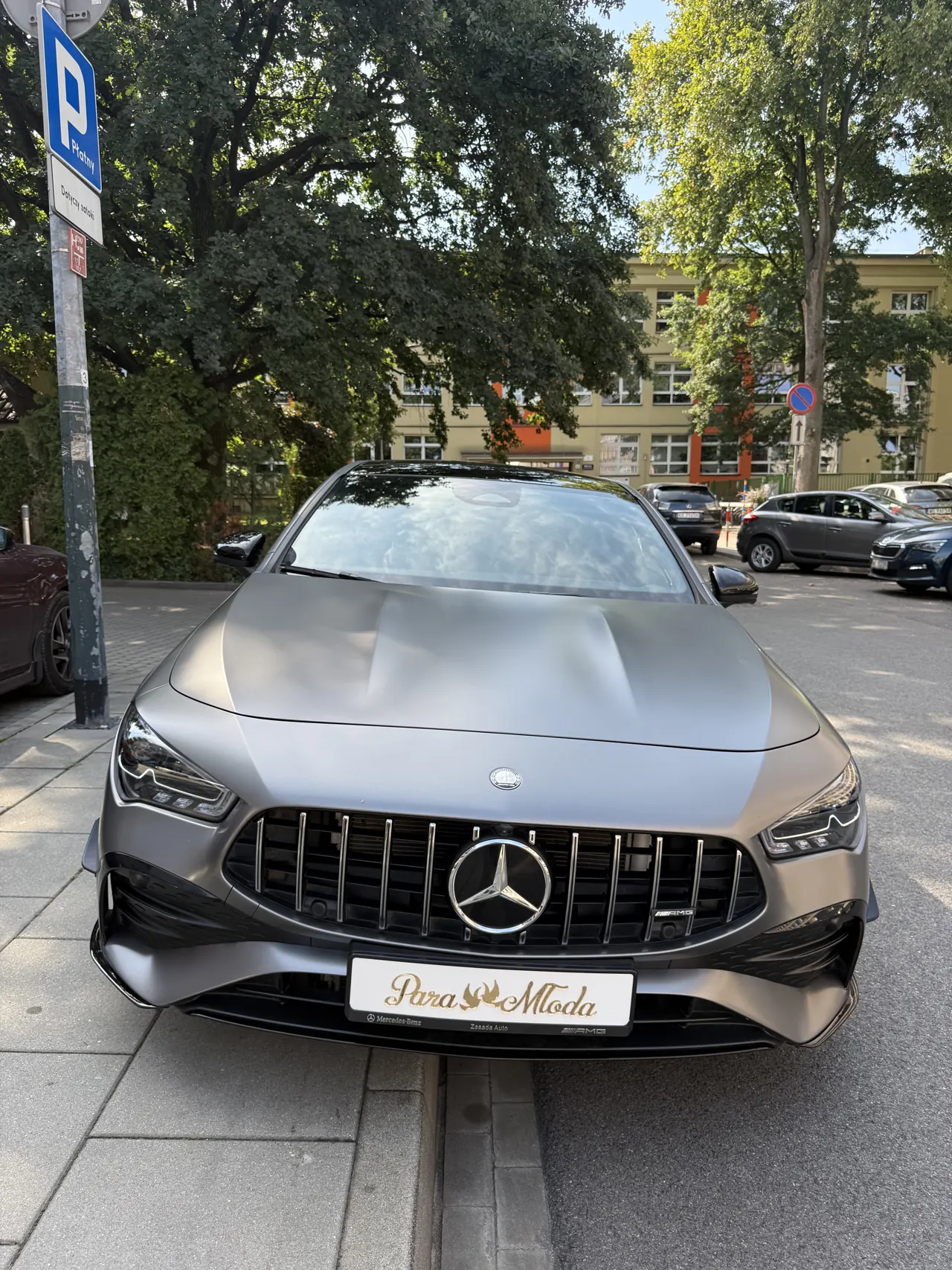 “Para Młoda” (just married) plate